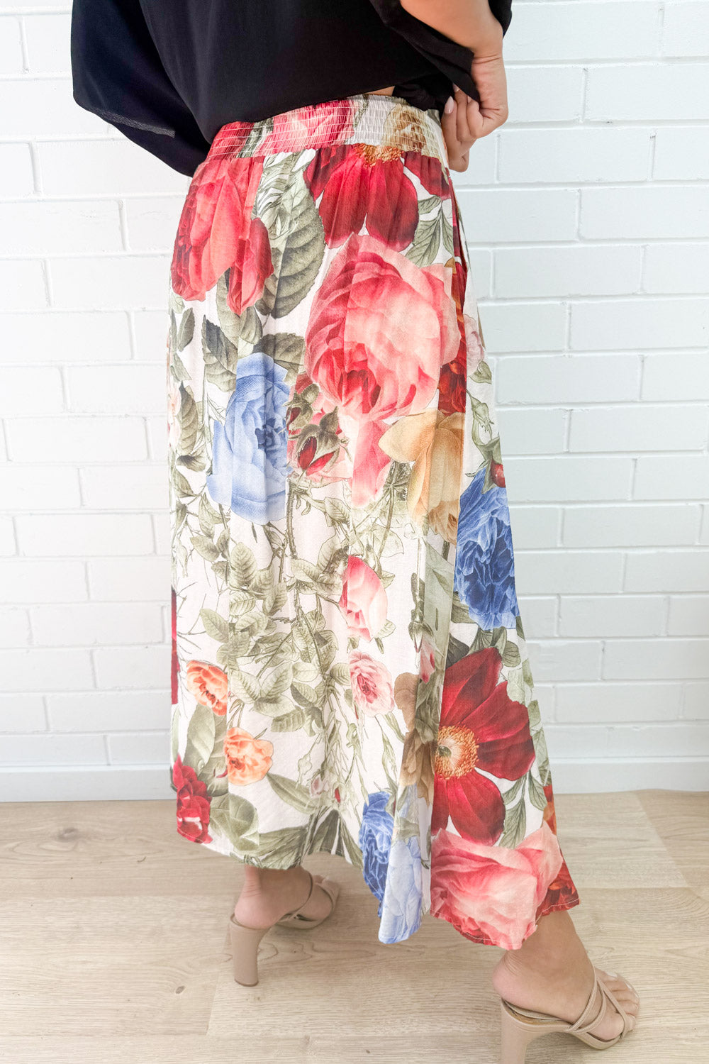 Sandra Maxi Skirt - Vintage Garden Floral - Image 4