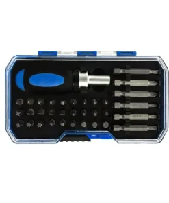 Individual Container Tool Set 1/4 In Hex Socket Hand Tools Household Repair Kit Steel Hard Case 37x23x7.5cm