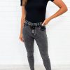 Stonewash Skinny Jeans