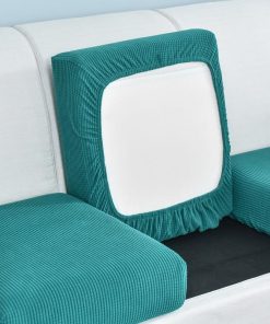 Solid Color Sofa Cushion Cover