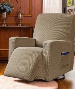 Light Color Stretchable Recliner Slipcover