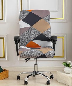 Spandex Print Stretch Office Chair Cover